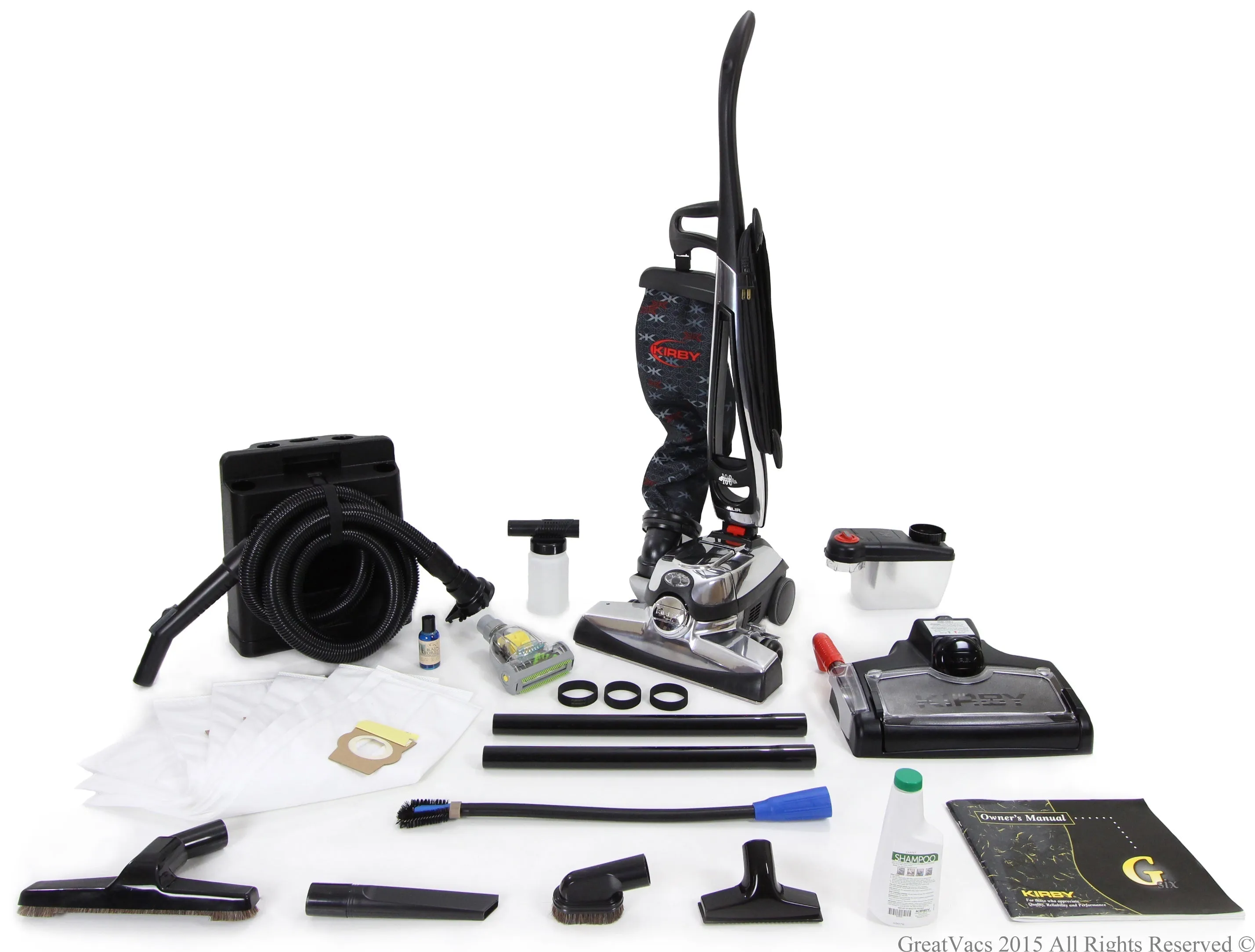 Reconditioned Kirby Avalir Vacuum with new GV tools shampooer bags & 5 Year Warranty