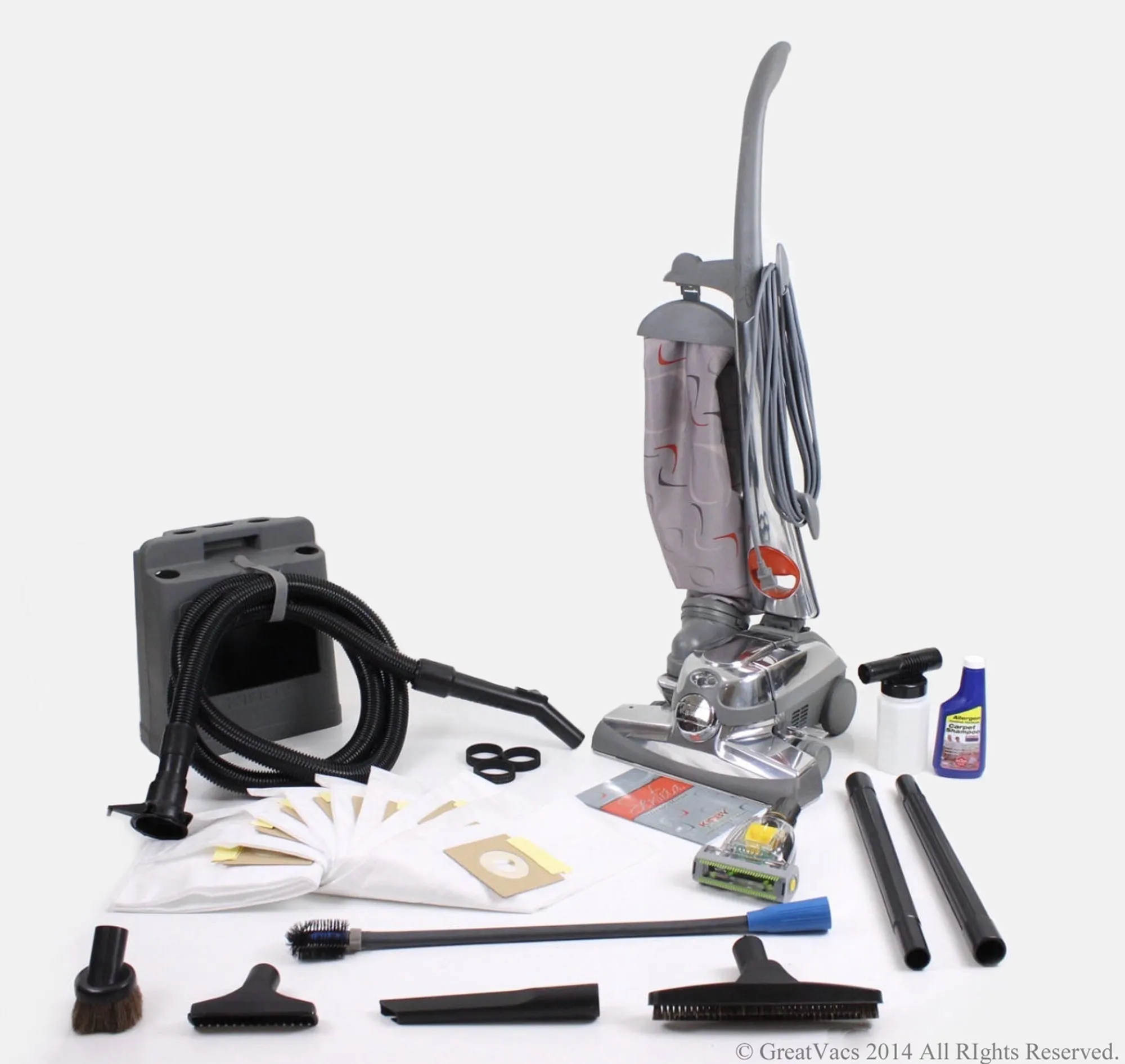 Reconditioned Kirby Sentria G10 Vacuum with new GV tools turbo brush bags and 5 Year Warranty