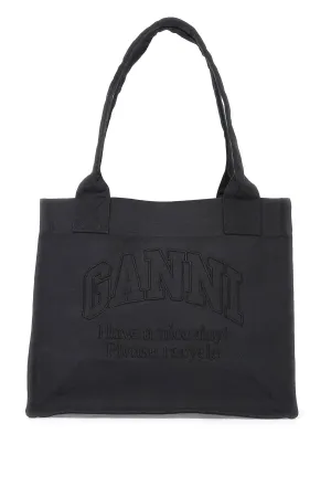 recycled cotton tote bag in