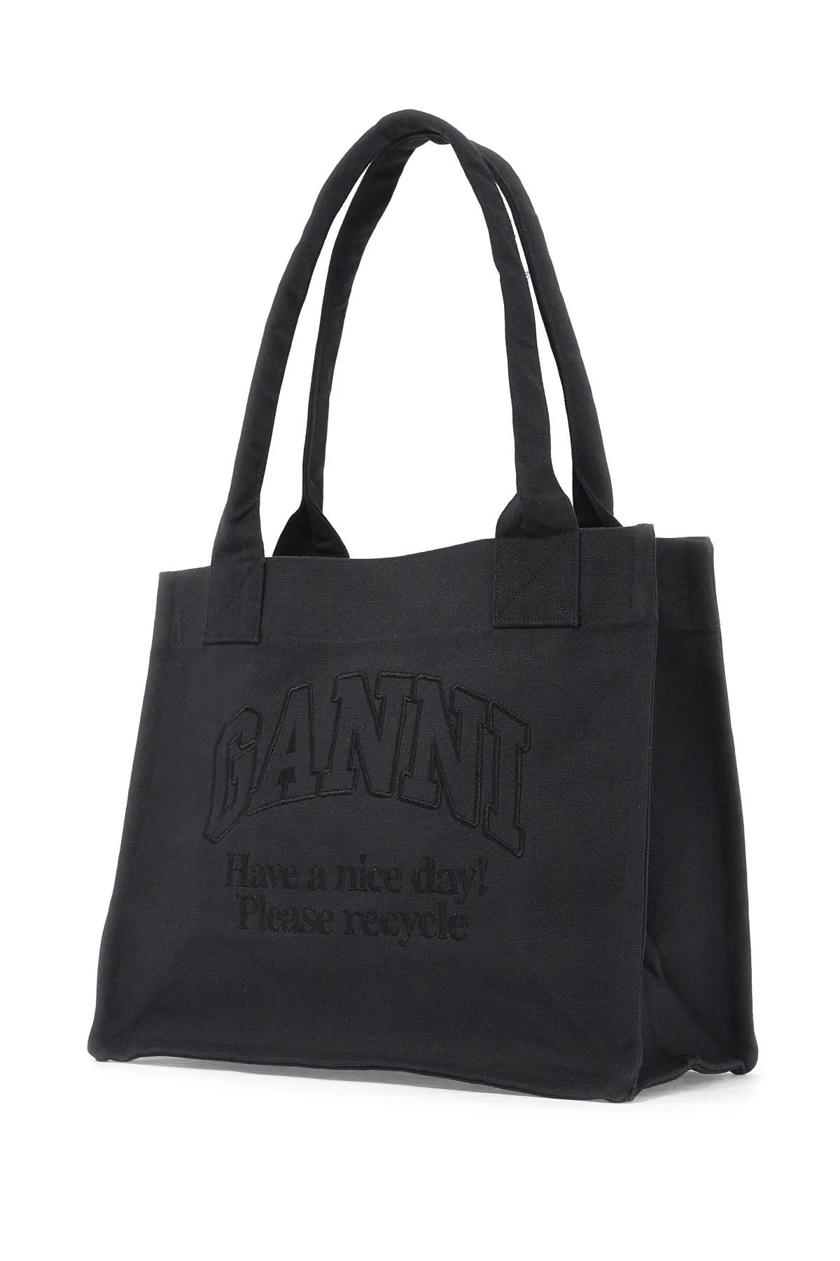 recycled cotton tote bag in