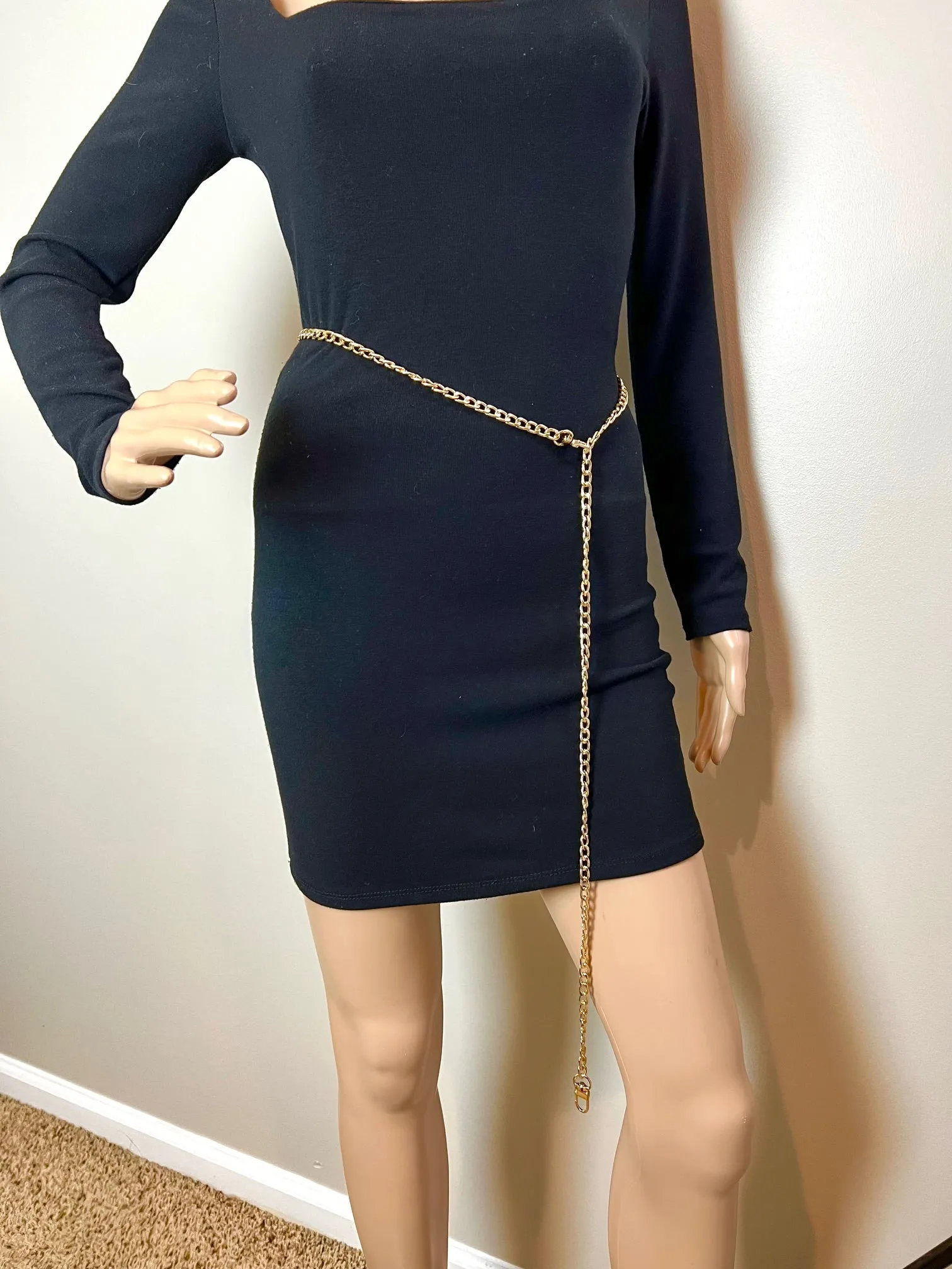 Replacement Golden Chain Strap for Hand Crossbody Bag New