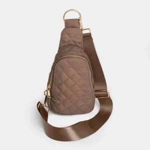 Rhea Puffer Quilted Sling Bag