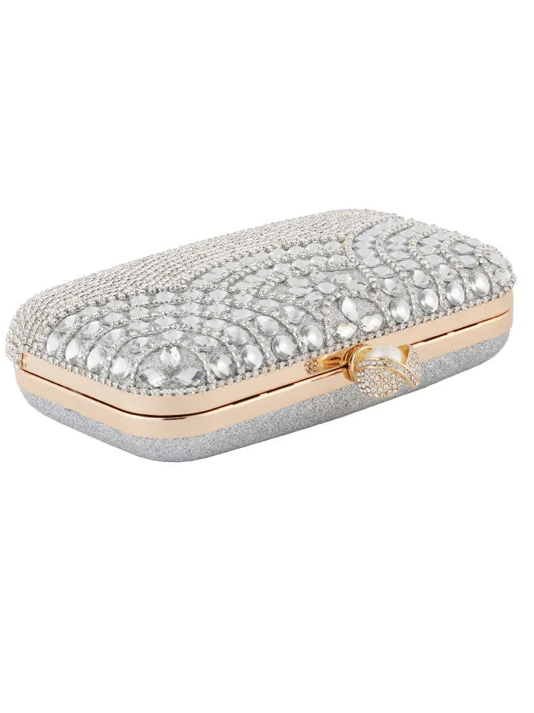Rhinestone Tassels Party Crossbody Bags