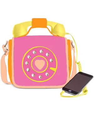 Ring Ring Phone Convertible Handbag - Fruity Fresh Pink