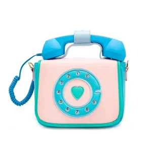 Ring Ring Phone Convertible Handbag - Mermazing Blue
