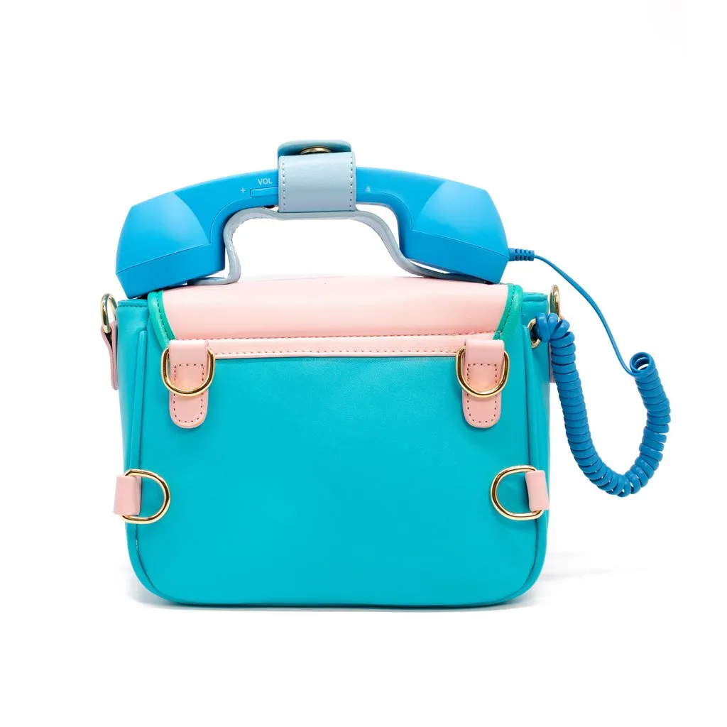 Ring Ring Phone Convertible Handbag - Mermazing Blue