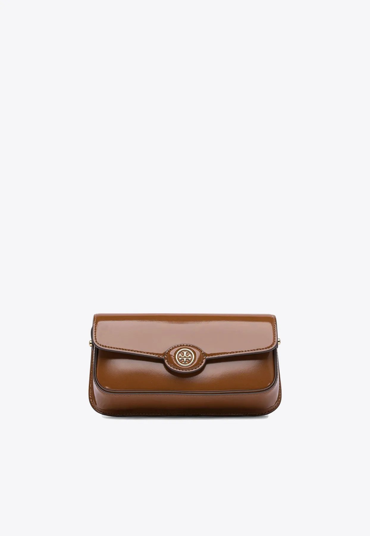 Robinson Spazzolato Patent Leather Shoulder Bag