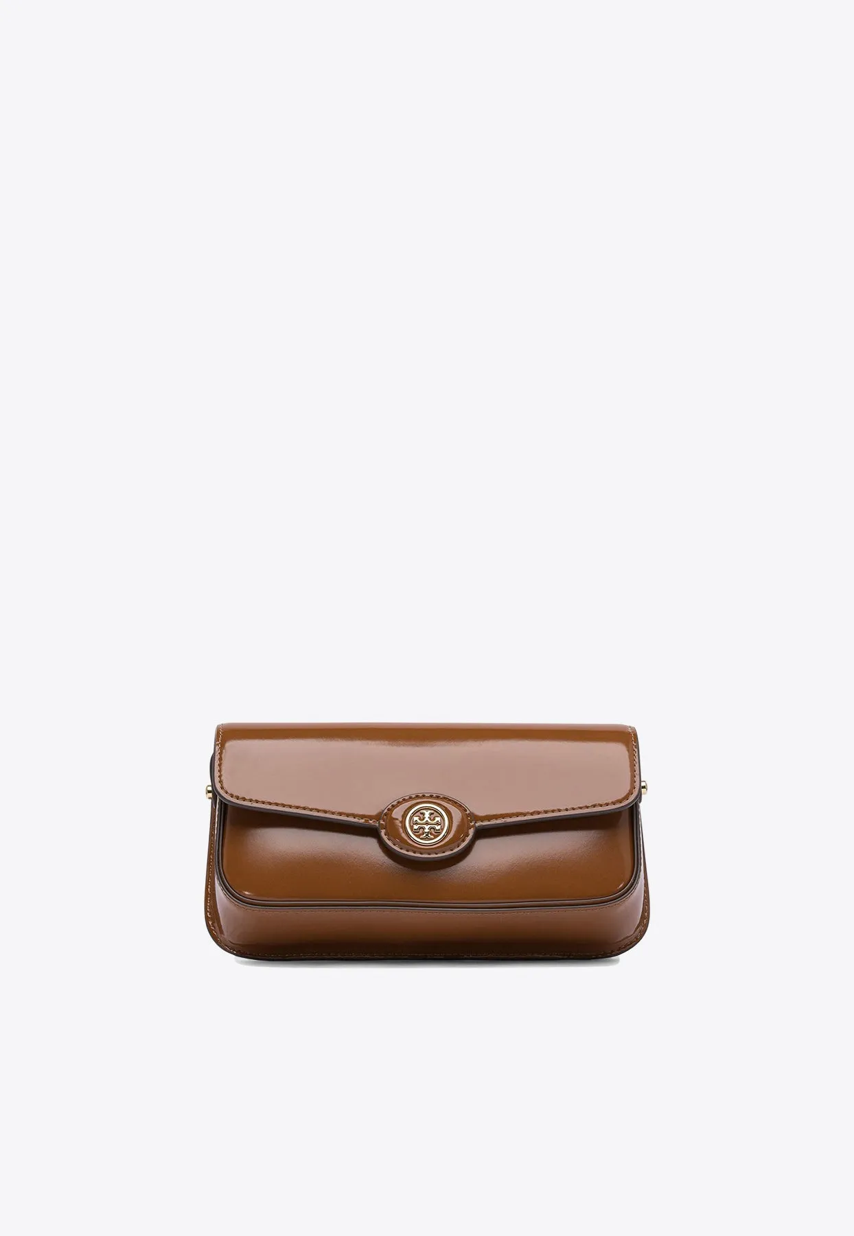 Robinson Spazzolato Patent Leather Shoulder Bag