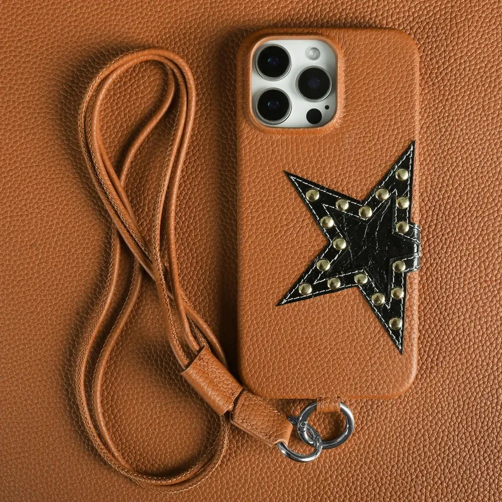 Rock Star Genuine Leather Case