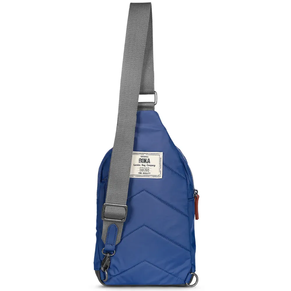 Roka Willesden B Recycled Nylon Burnt Blue Bag