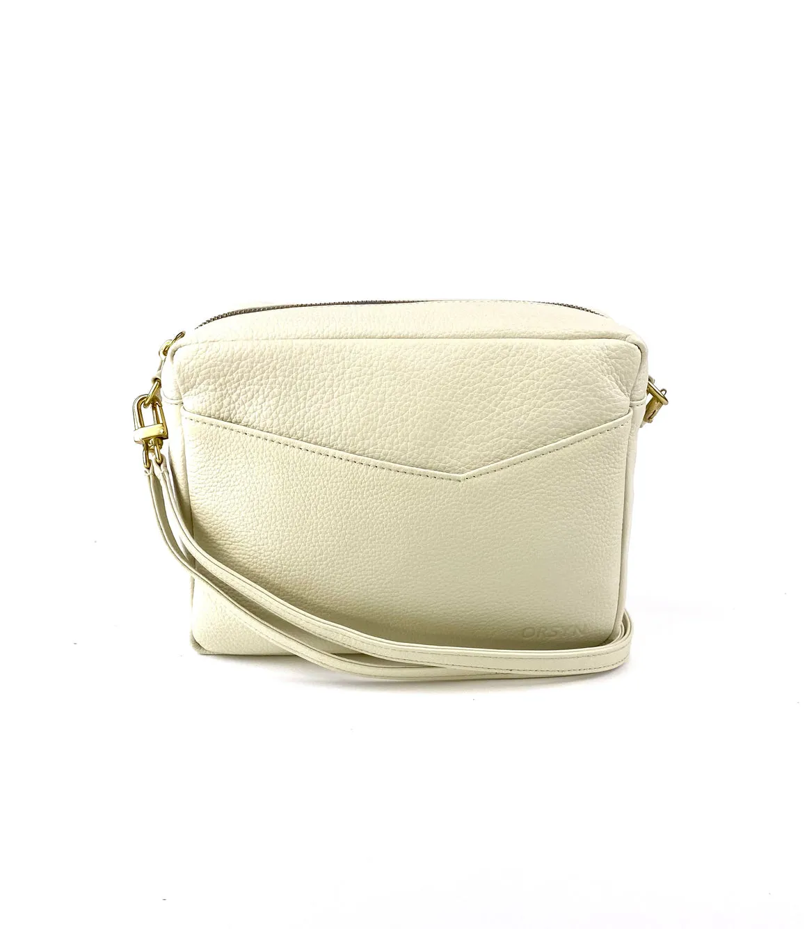 Rome Crossbody Bag in Milk