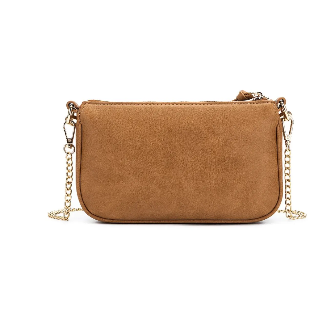 Sabie 2 Piece Crossbody Bag - Tan/Leopard