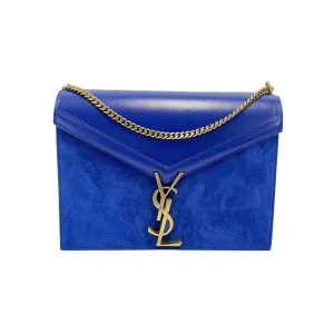 Saint Laurent - Medium Cassandra Monogram Leather & Suede Envelope Crossbody