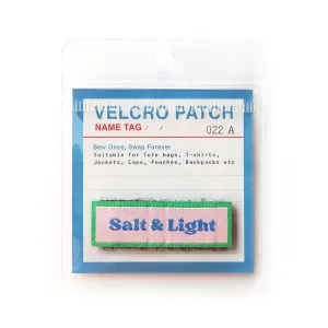 Salt & Light {Velcro Tag}
