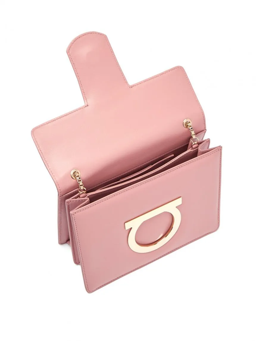 Salvatore Ferragamo Thalia Crossbody Bag in Antique Rose