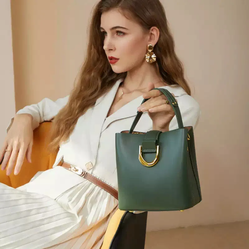 Serena | Designer Tote Bag with Gold Hardware