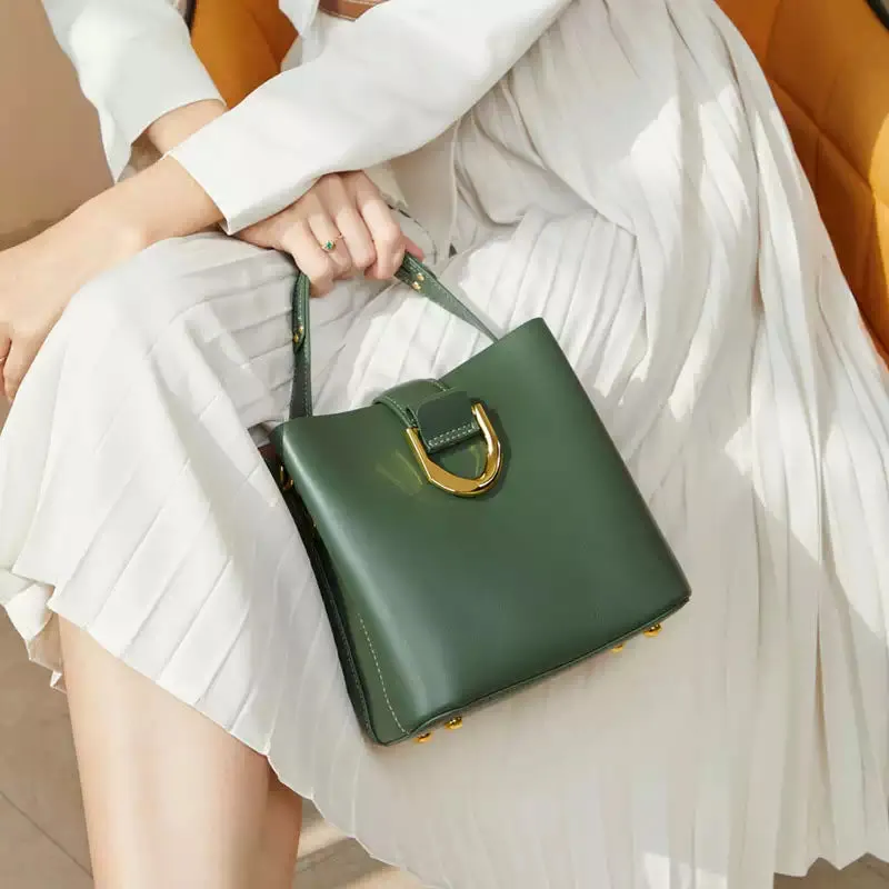 Serena | Designer Tote Bag with Gold Hardware