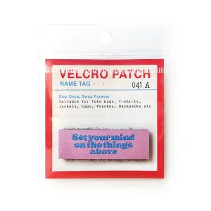 Set your mind on the things above {Velcro Tag}