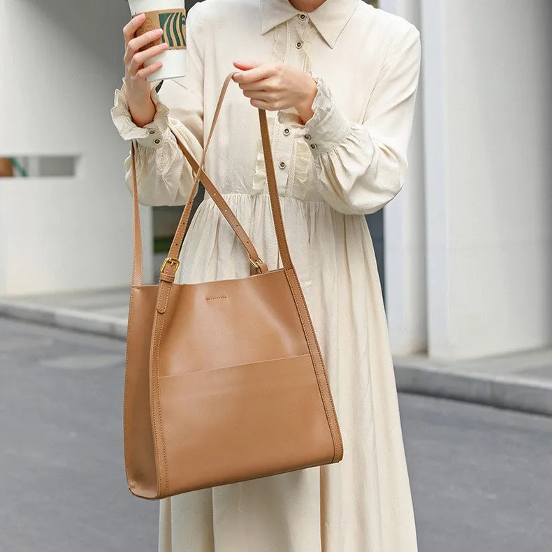 Sindy Leather Tote Bag