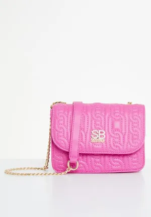 SissyBoy  Ladies Buckle Crossbody Bag Pink