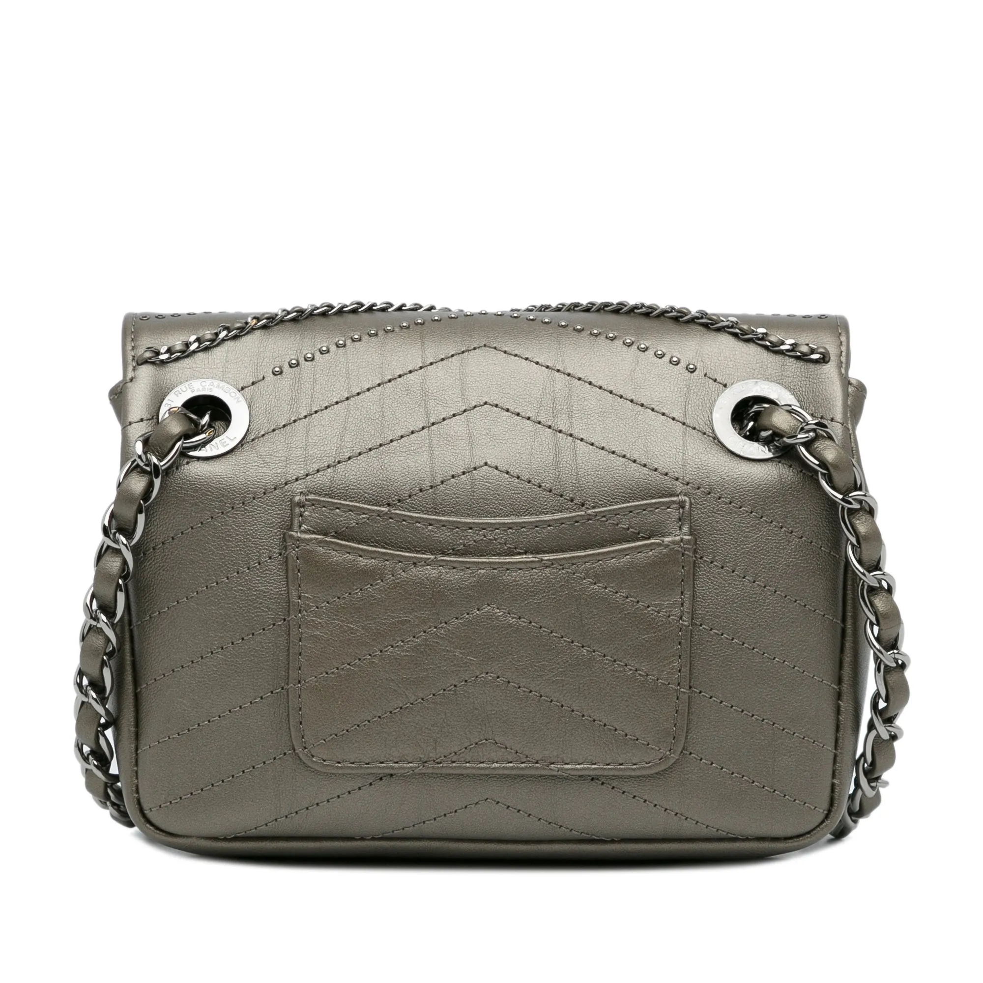 Small Chevron Data Center Envelope Flap Bag