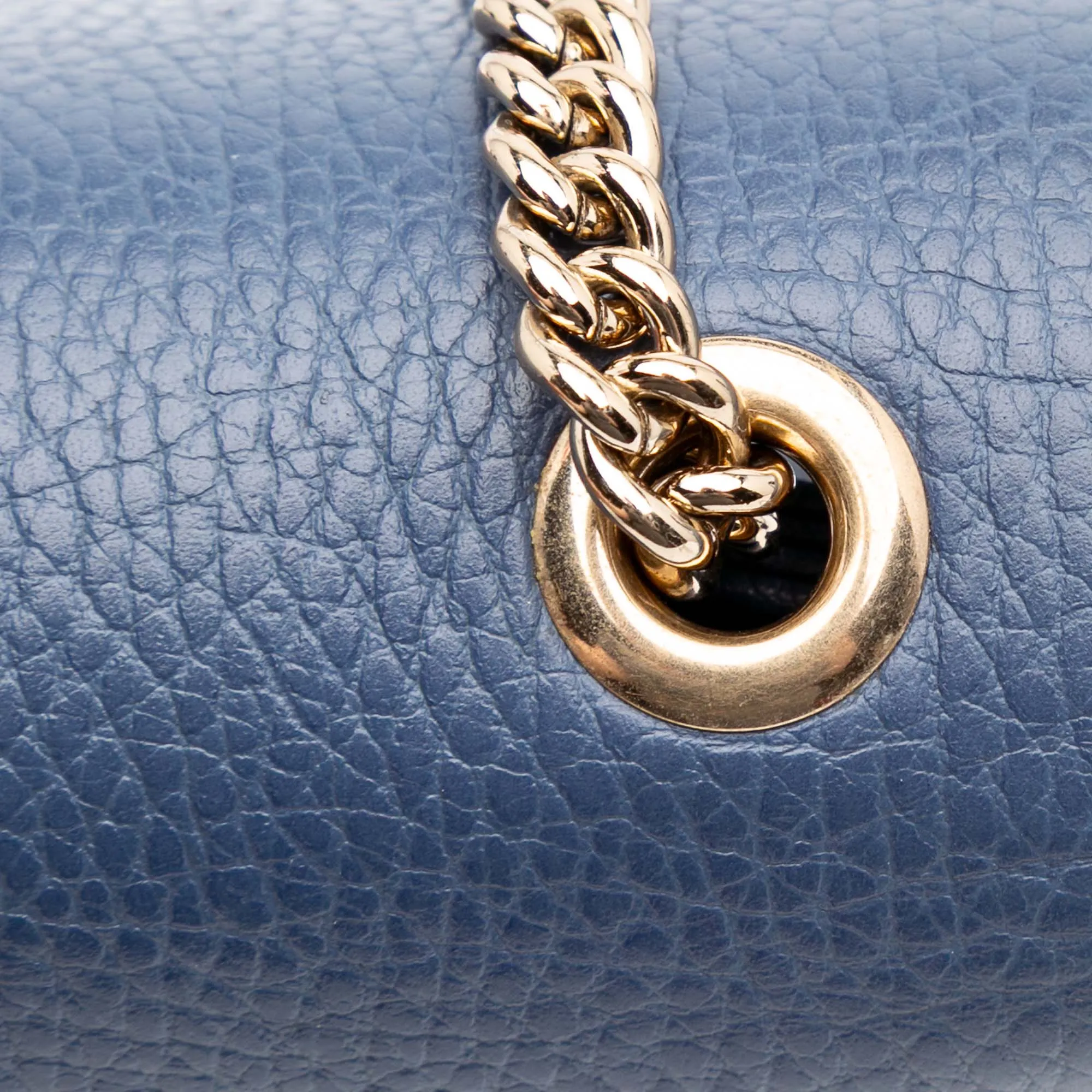Small Dollar Calfskin Interlocking G Crossbody