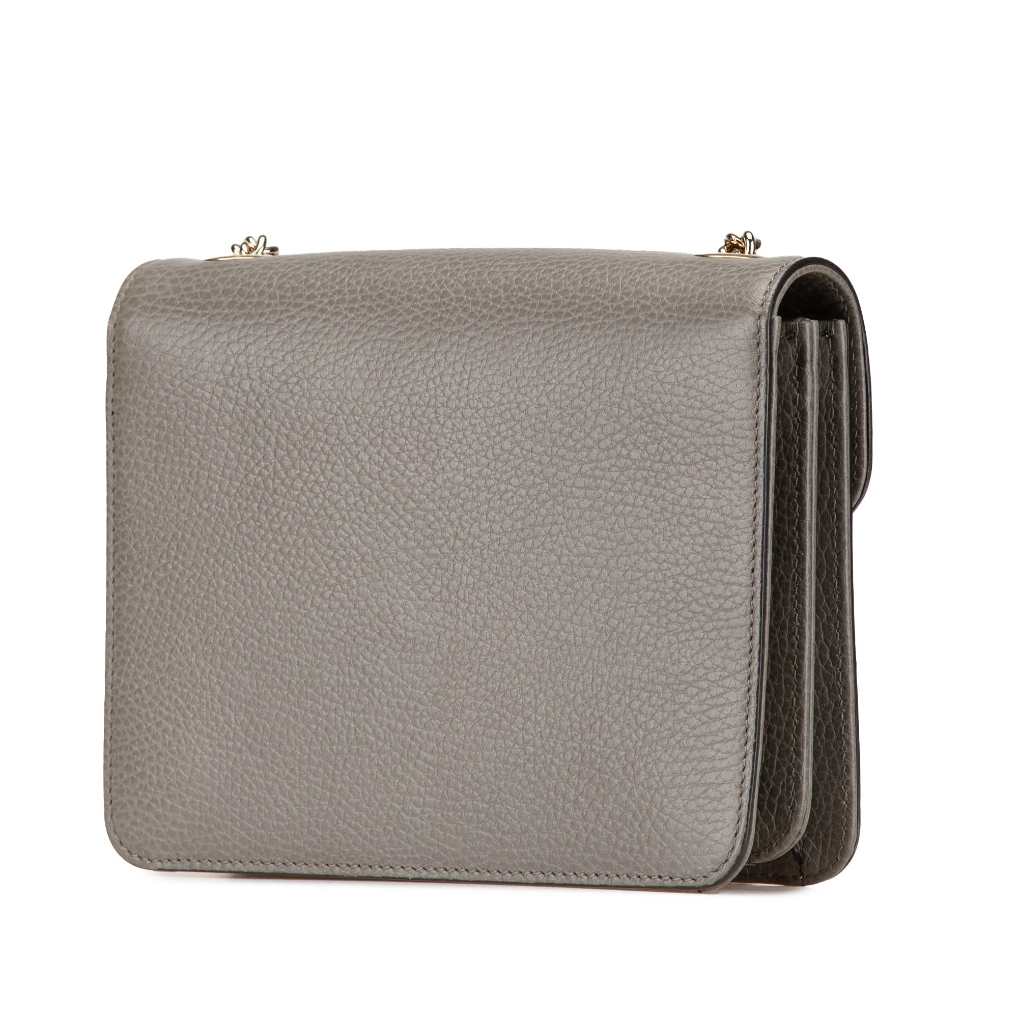 Small Dollar Calfskin Interlocking G Crossbody