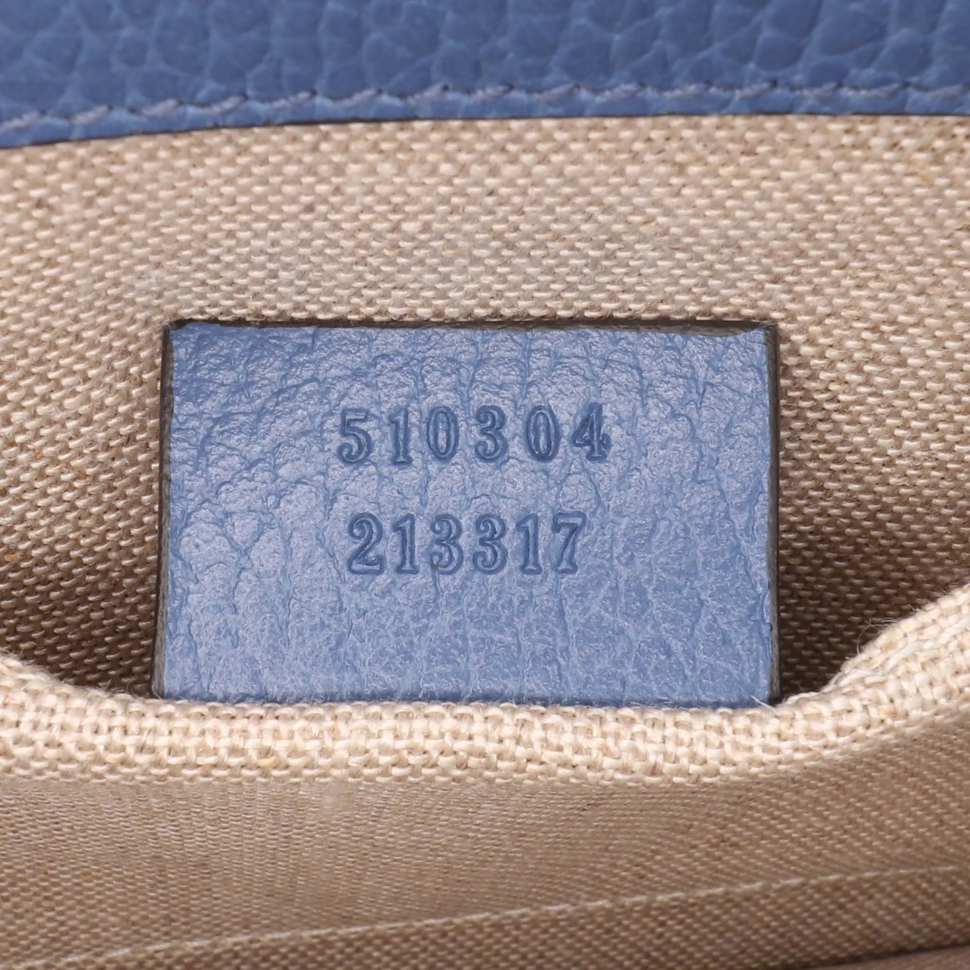 Small Dollar Calfskin Interlocking G Crossbody
