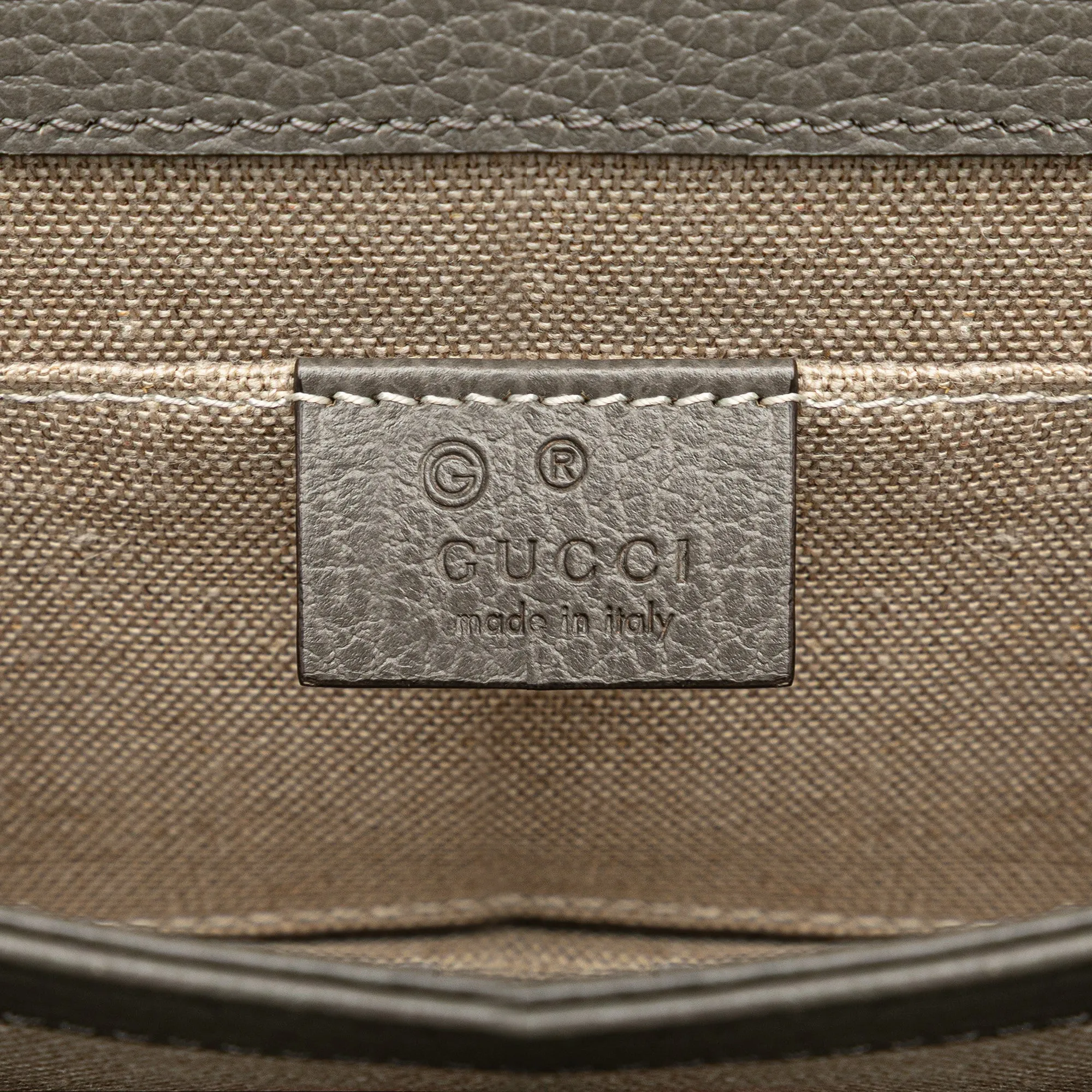 Small Dollar Calfskin Interlocking G Crossbody