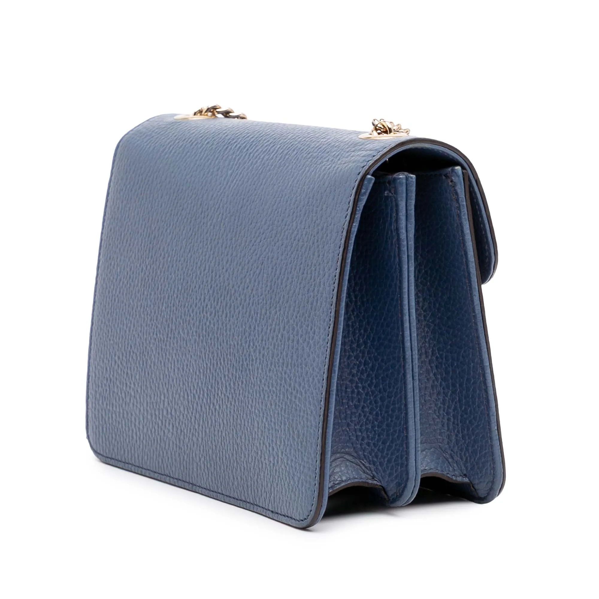 Small Dollar Calfskin Interlocking G Crossbody