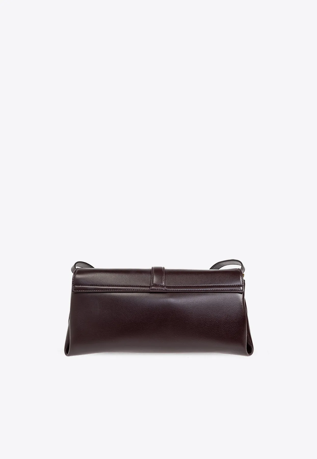 Small Front-Flap Leather Crossbody Bag