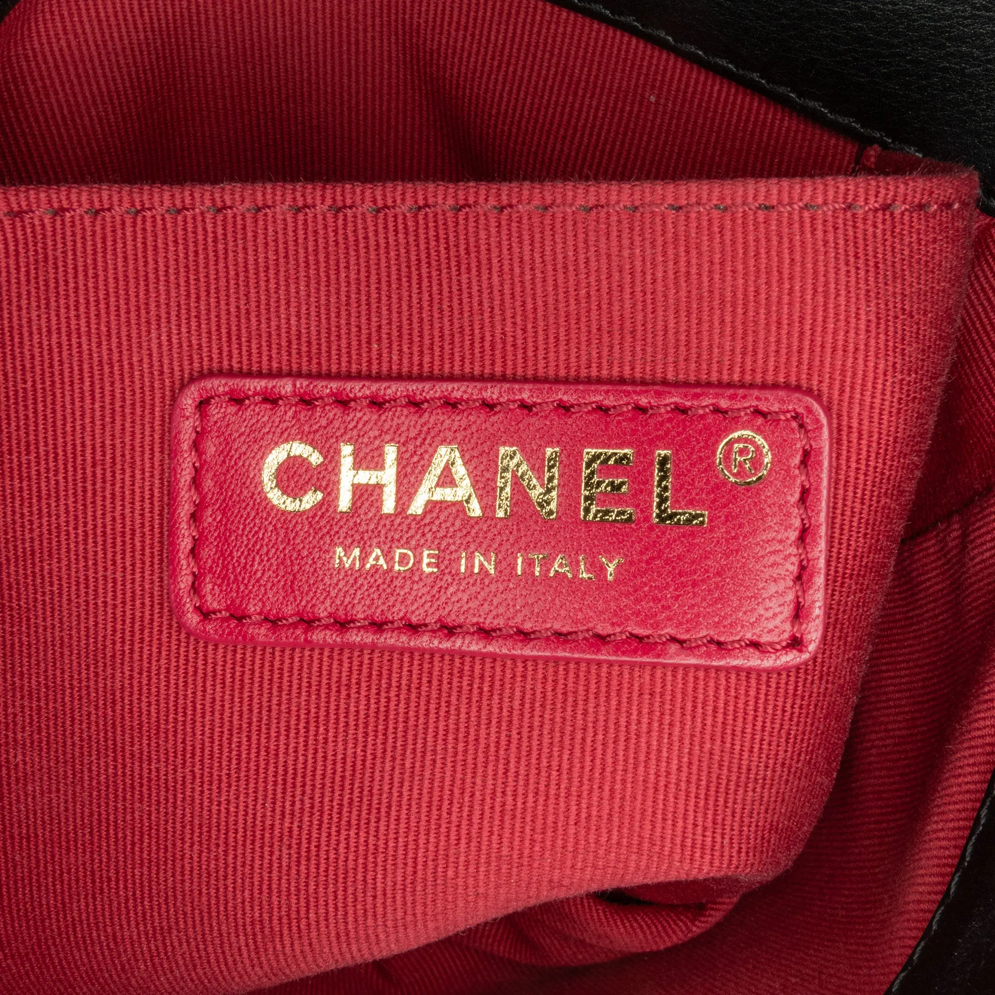 Small Quilted Calfskin Framing Chain Flap