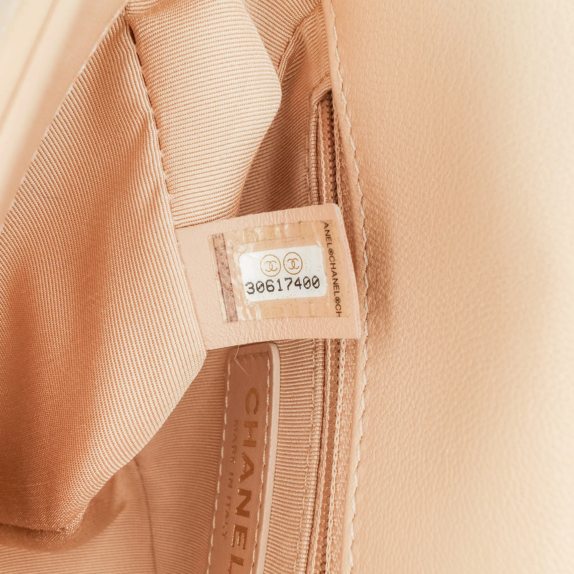 Small Quilted Lambskin CC Coin Flap