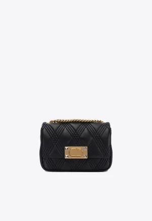 Small Quiltie 67 Nappa Leather Shoulder Bag
