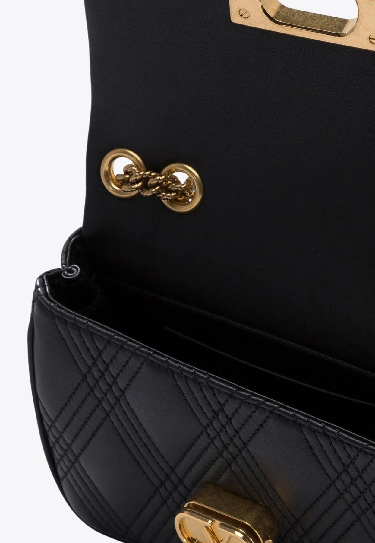 Small Quiltie 67 Nappa Leather Shoulder Bag