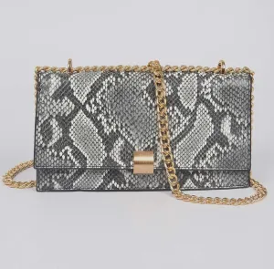 Snakeskin Crossbody Bag