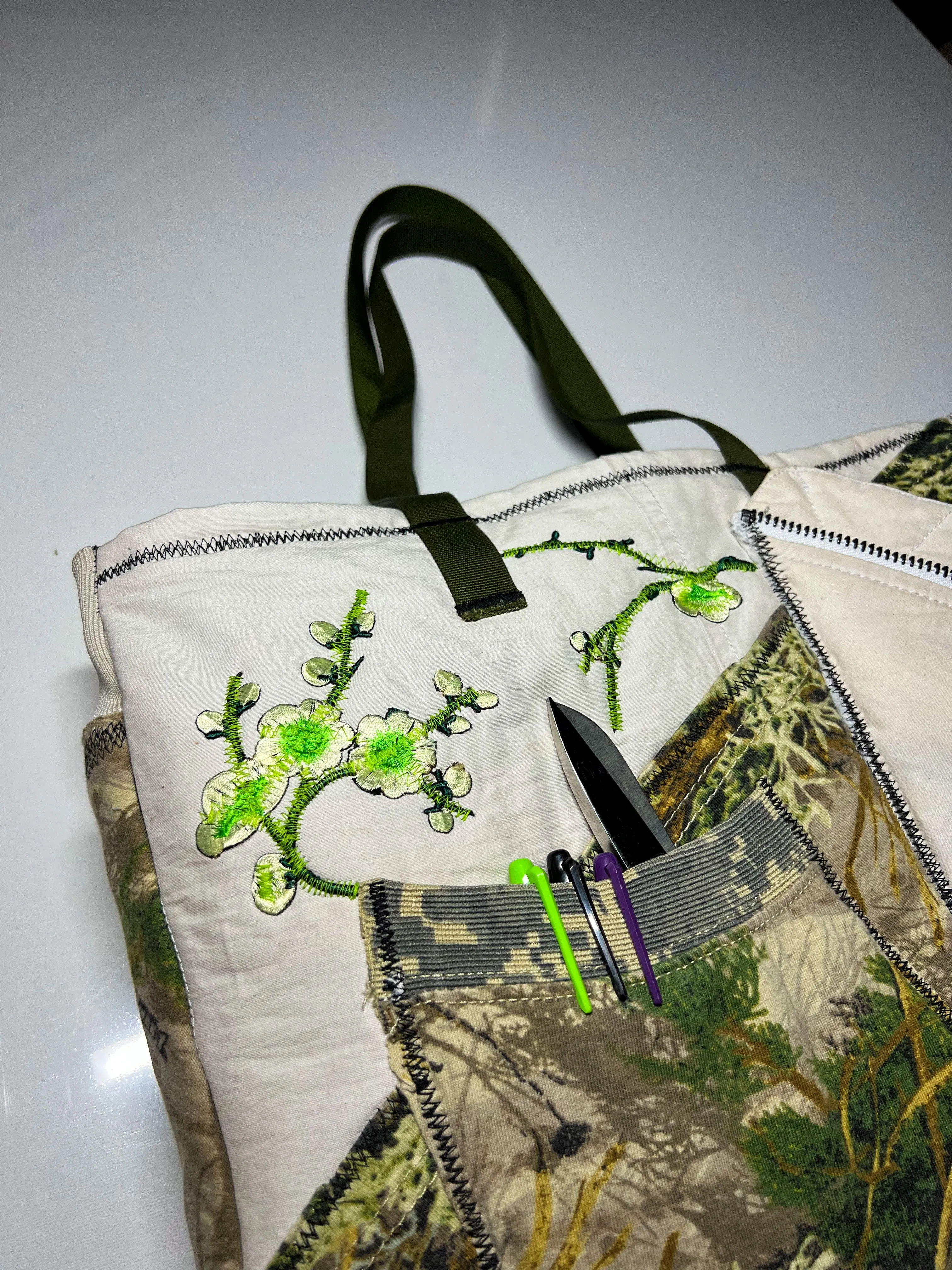 'SnowStorm' Tote Bag