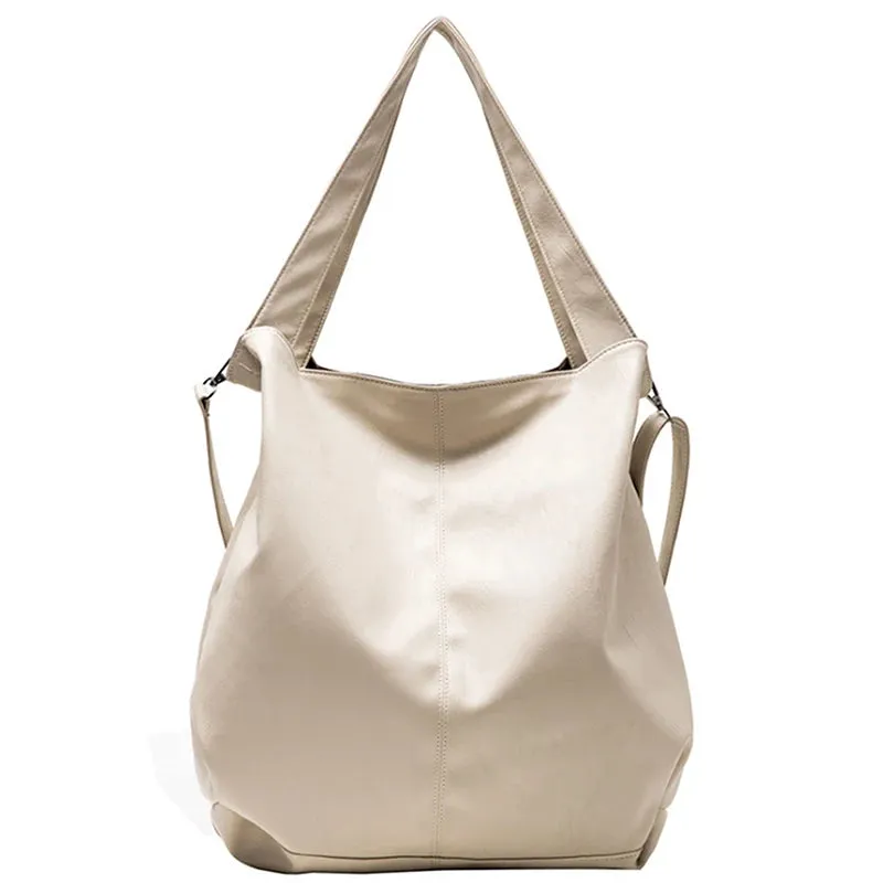 Soft Pu Leather Shoulder Bags Women Large Capacity Bags Large Capacity Top Handle Bag Women's Tote Bag Crossbody Luxury Handbags