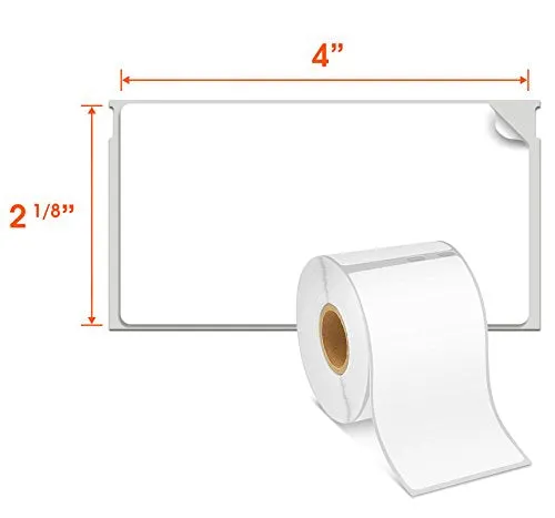 Spartan Industrial - Compatible Labels Replacement for DYMO 30323-2-1/8" X 4" Postage Shipping Labels (10 Pack)