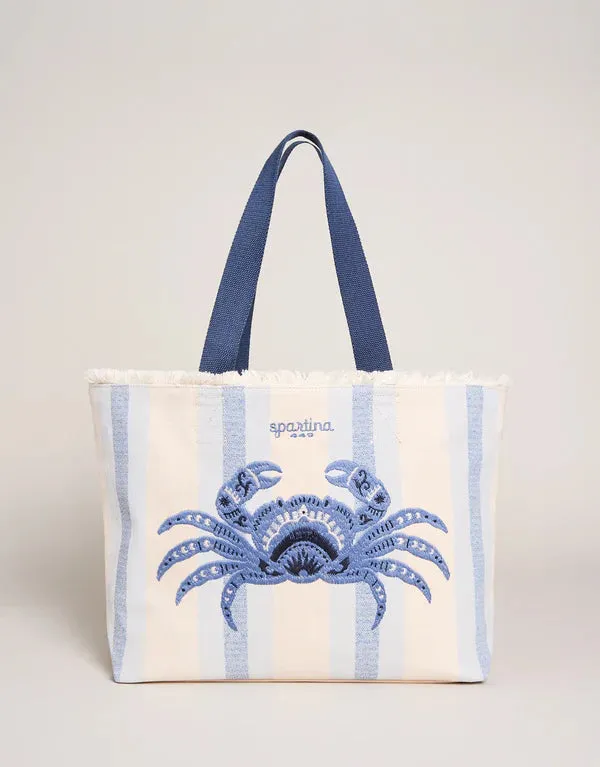 Spartina Crab Beach Tote