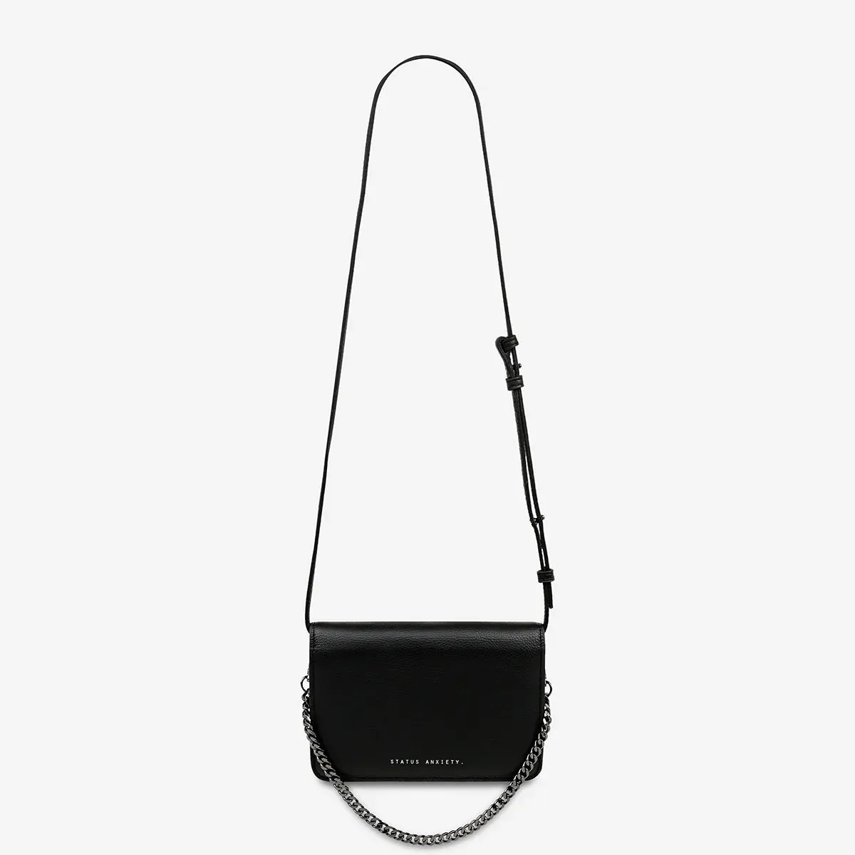 Status Anxiety She Burns Bag - Black