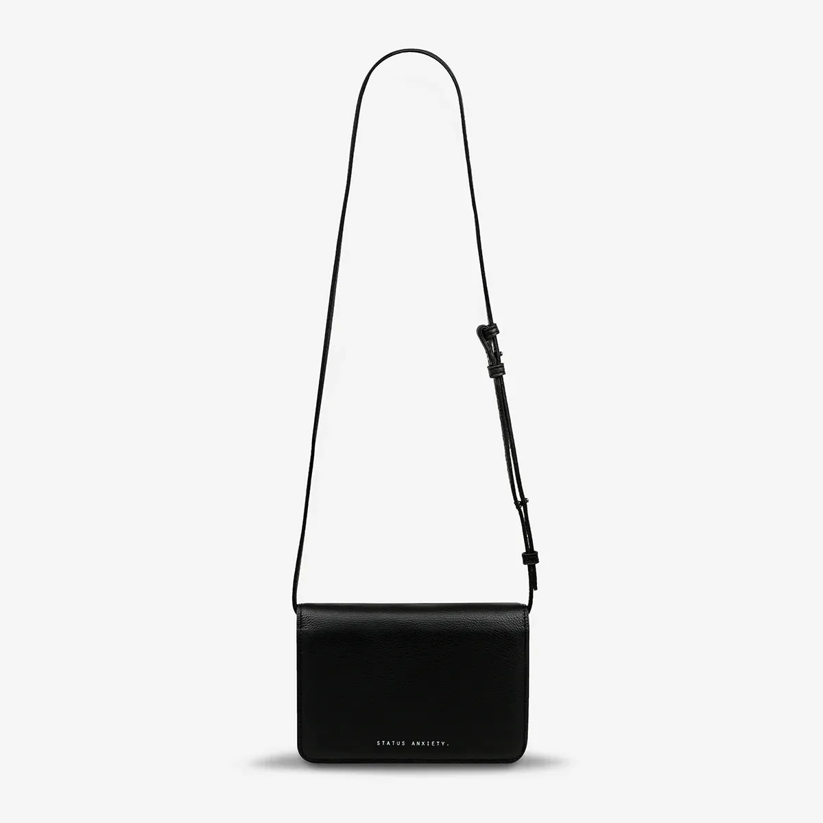 Status Anxiety She Burns Bag - Black