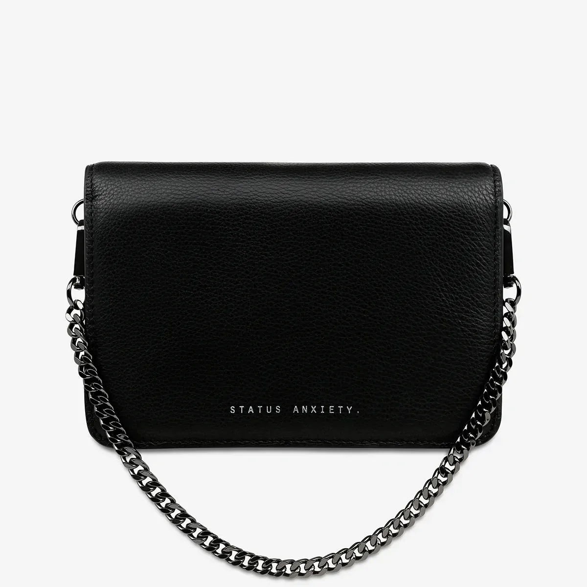 Status Anxiety She Burns Bag - Black