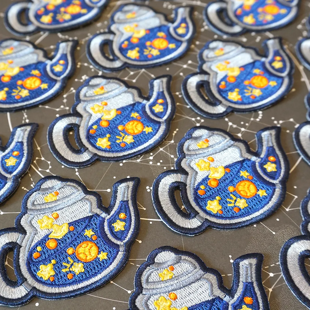 Stellar Teapot | Embroidery Patch