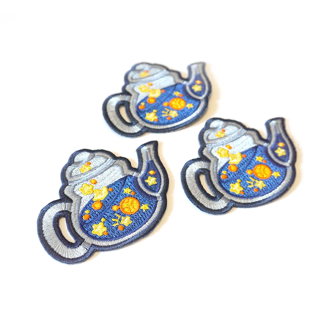 Stellar Teapot | Embroidery Patch