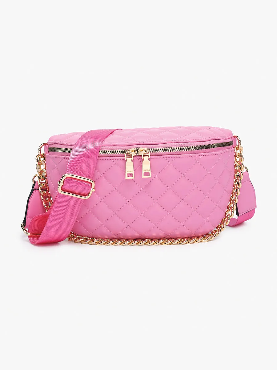 Sylvie Vegan Quilted Belt Bag