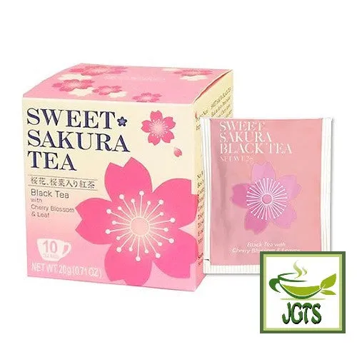 Tea Boutique Sweet Sakura Tea (Black tea with Cherry Blossom and Leaf)