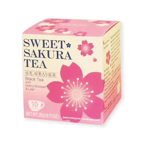 Tea Boutique Sweet Sakura Tea (Black tea with Cherry Blossom and Leaf)