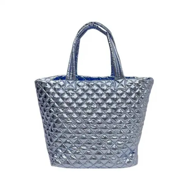 The Debra Diamond Tote Ice Blue in 3/1/25