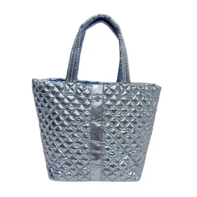 The Debra Diamond Tote Ice Blue in 3/1/25